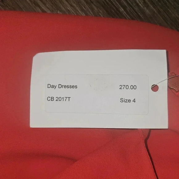 Camilyn Beth The Stacey Red Fit And Flare Flirty Sleeveless Dress SZ 4 - Picture 9 of 12
